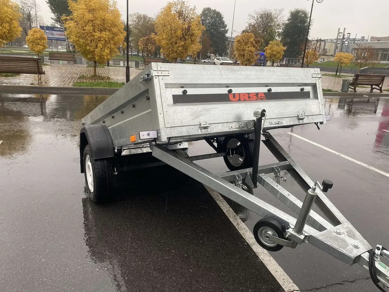 Причіп оцинкований Універсал 2500х1500