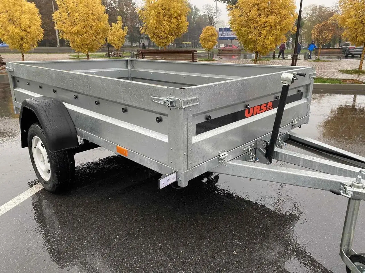 Причіп оцинкований Універсал 2500х1500