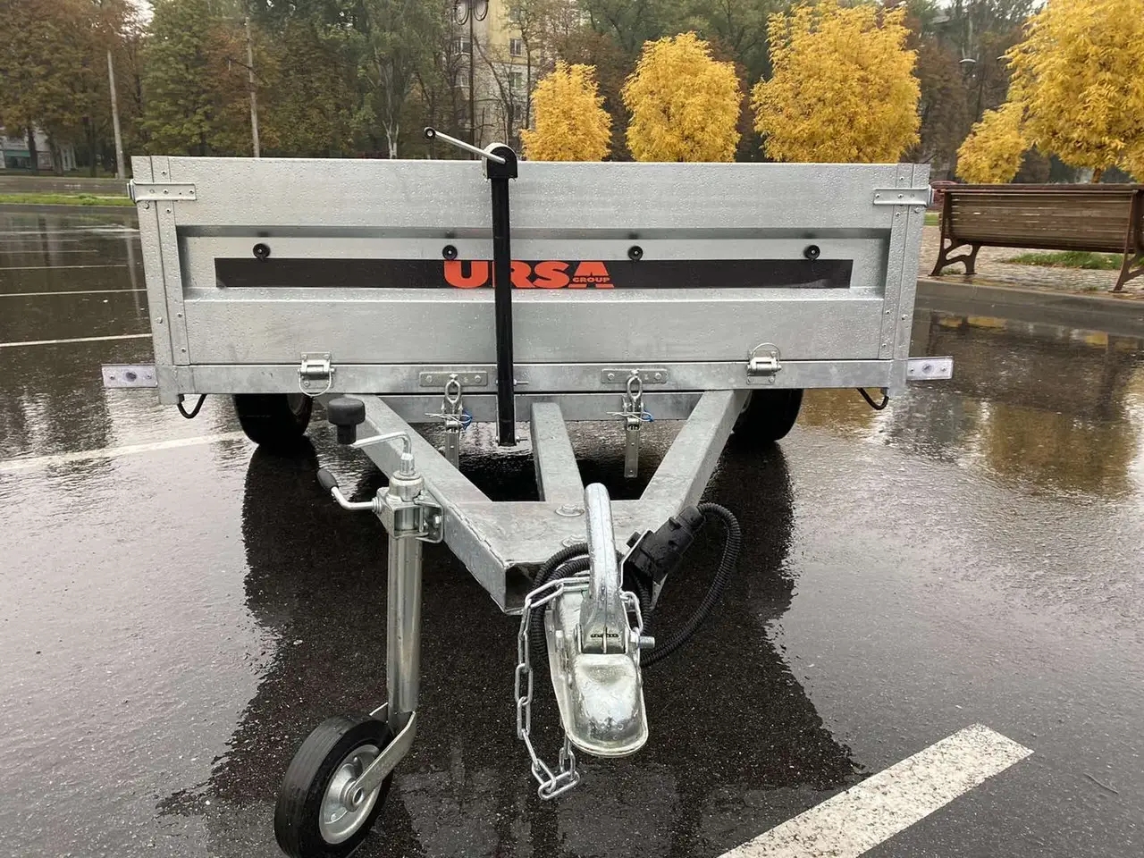 Причіп оцинкований Універсал 2500х1500