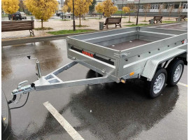 Причіп легковий двохосний Універсал 2500х1500 БЕЗ коліс