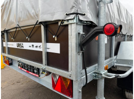 Причіп одновісний Оптима XMAX 2500х1500 (Преміум комплект додаткових опцій)